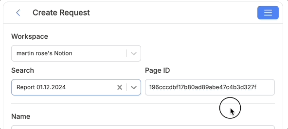 paste the Page ID