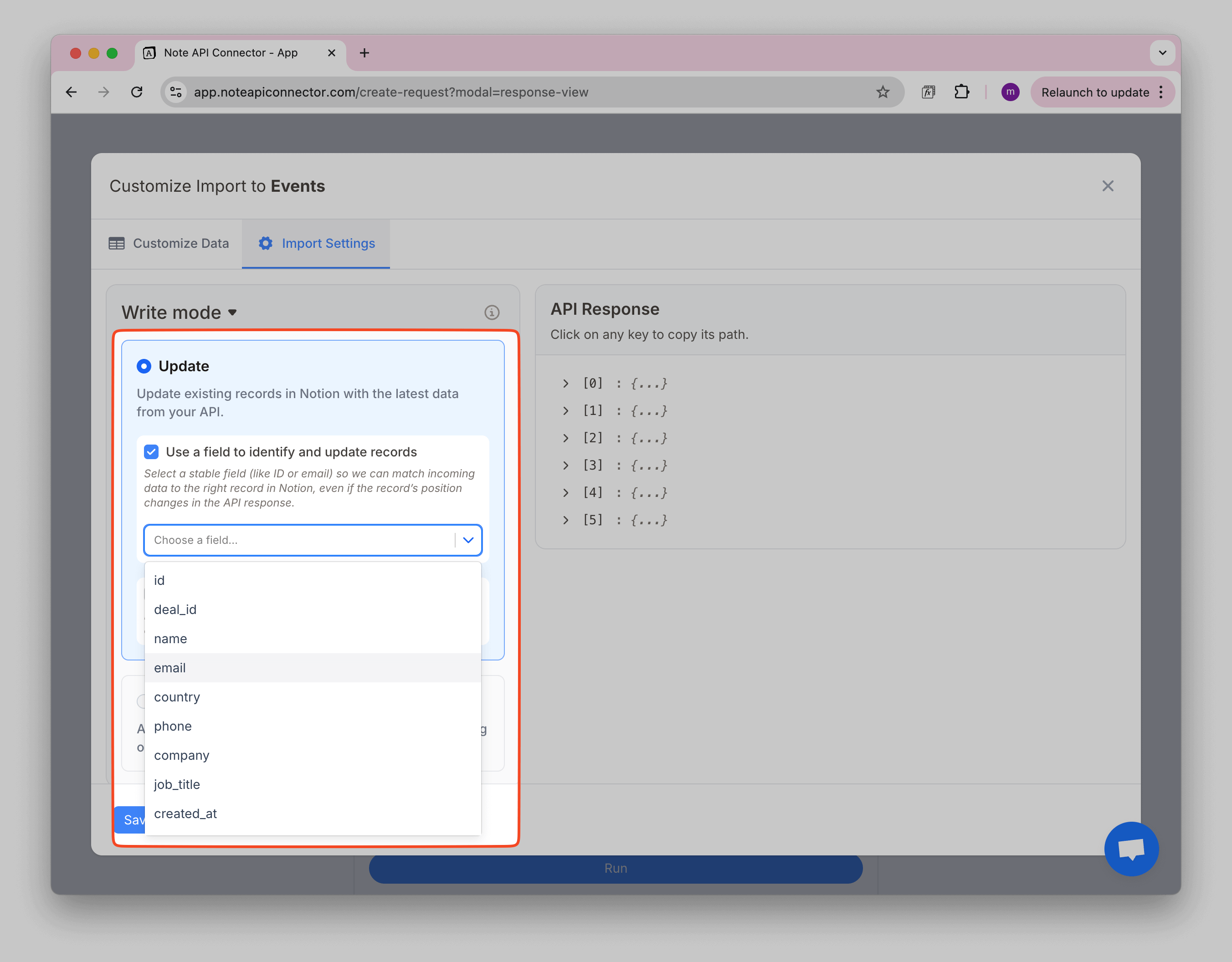 Update Records by Field